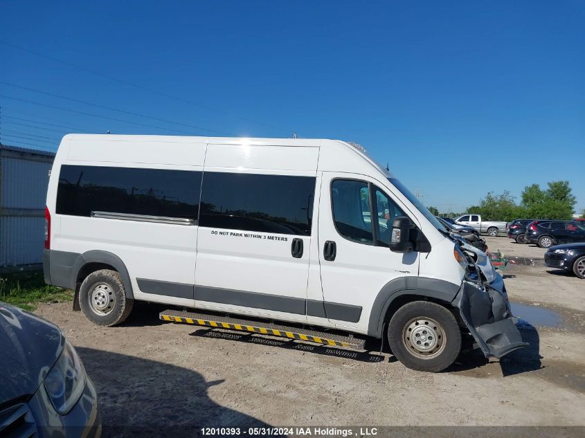 2018 Ram Promaster 2500 High Roof VIN: 3C6TRVDG6JE150542 Lot: 12010393