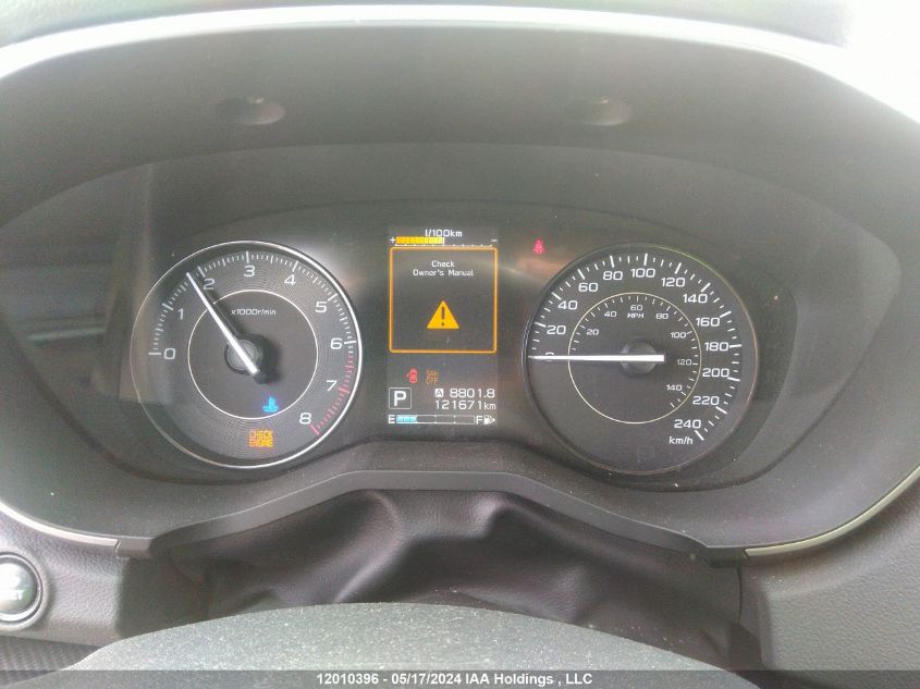 2017 Subaru Impreza VIN: 4S3GTAF6XH3722190 Lot: 12010396