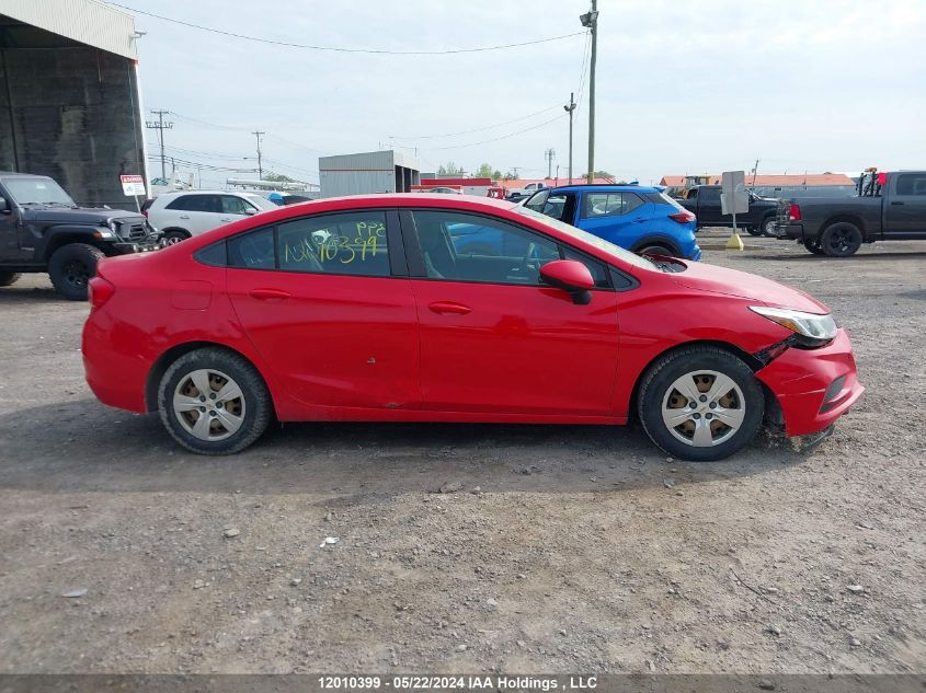 2016 Chevrolet Cruze Ls VIN: 1G1BB5SM7G7277240 Lot: 12010399