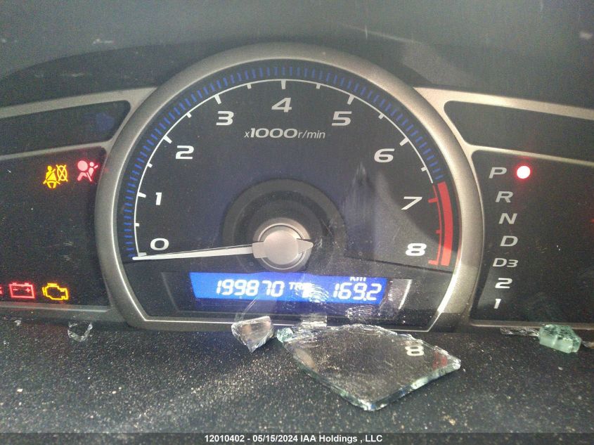 2008 Honda Civic Dx VIN: 2HGFG12248H003552 Lot: 12010402