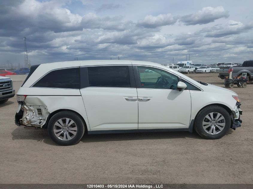 2015 Honda Odyssey VIN: 5FNRL5H45FB510826 Lot: 12010403