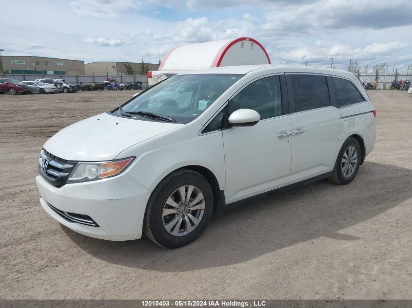 2015 Honda Odyssey VIN: 5FNRL5H45FB510826 Lot: 12010403