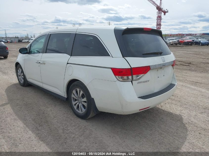 2015 Honda Odyssey VIN: 5FNRL5H45FB510826 Lot: 12010403