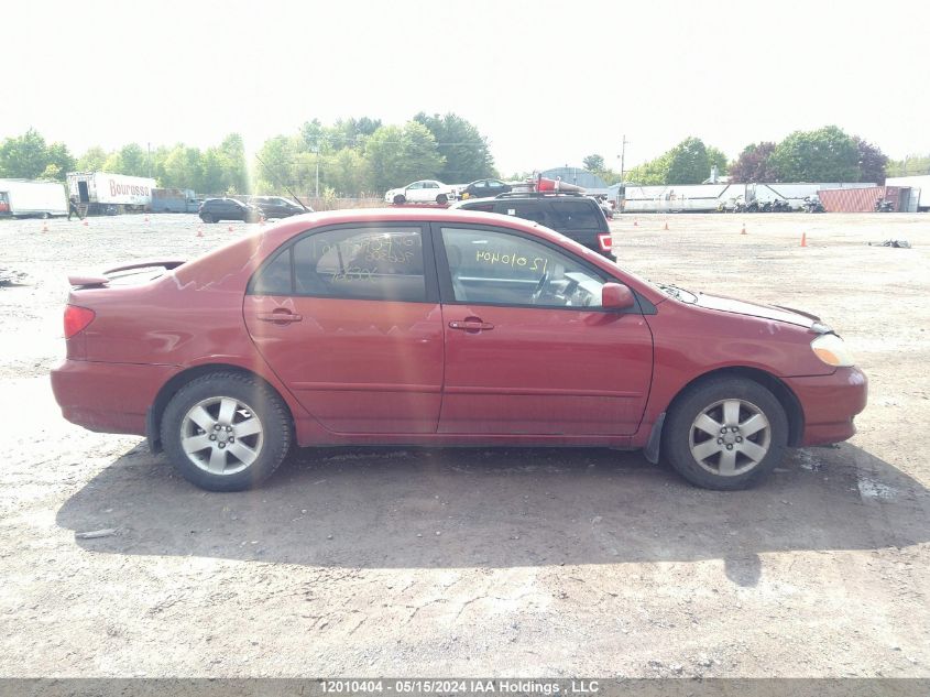 2003 Toyota Corolla VIN: 2T1BR32E13C766306 Lot: 12010404