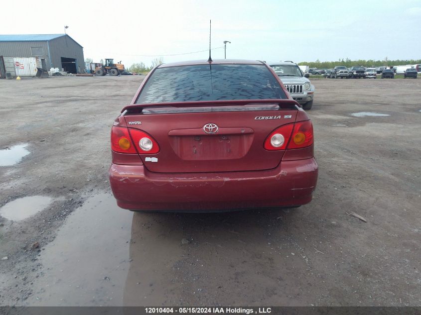 2003 Toyota Corolla VIN: 2T1BR32E13C766306 Lot: 12010404