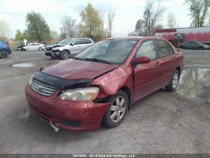 2003 Toyota Corolla VIN: 2T1BR32E13C766306 Lot: 12010404