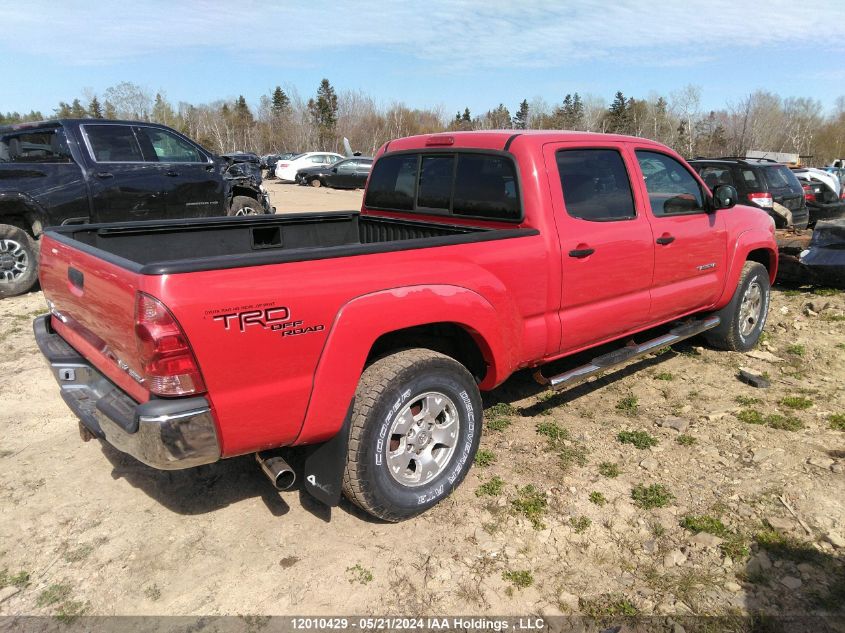 2005 Toyota Tacoma Double Cab Long Bed VIN: 5TEMU52N35Z085211 Lot: 12010429