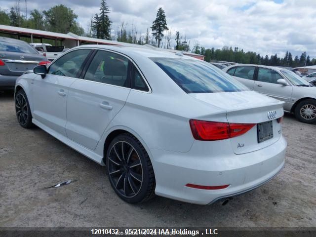 2015 Audi A3 VIN: WAUJFRFF0F1013950 Lot: 12010432