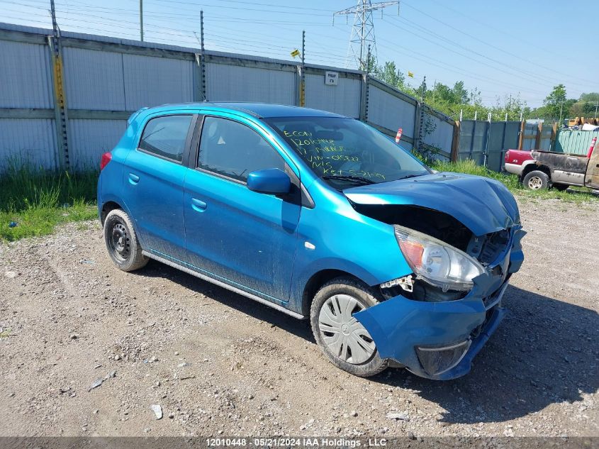 2017 Mitsubishi Mirage VIN: ML32A3HJXHH015822 Lot: 12010448