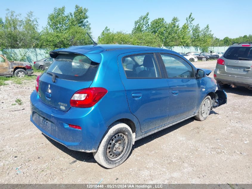 2017 Mitsubishi Mirage VIN: ML32A3HJXHH015822 Lot: 12010448