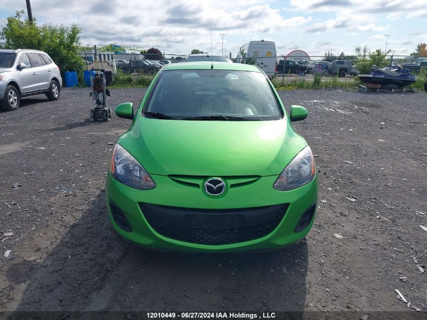 2011 Mazda Mazda2 VIN: JM1DE1HYXB0116506 Lot: 12010449