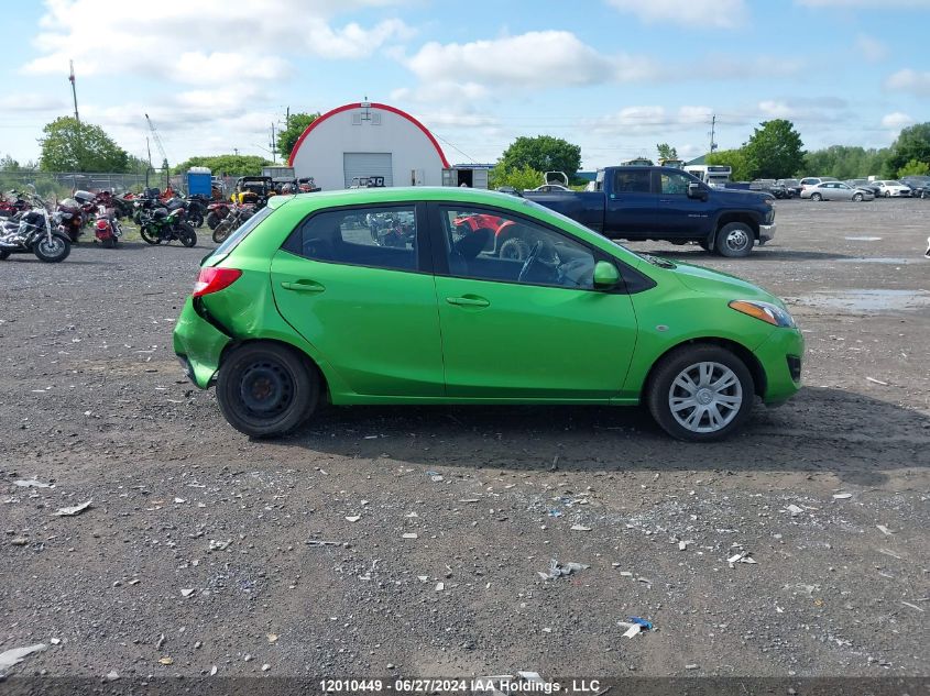 2011 Mazda Mazda2 VIN: JM1DE1HYXB0116506 Lot: 12010449