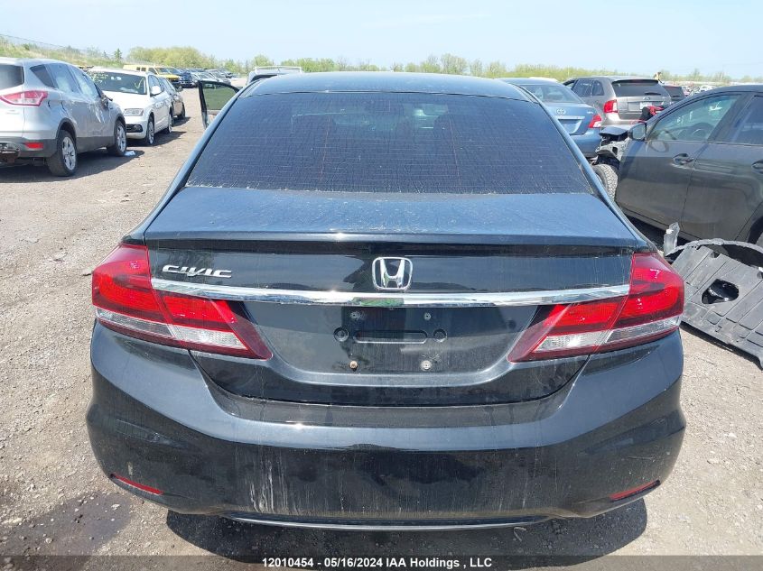 2014 Honda Civic Lx VIN: 2HGFB2F51EH026906 Lot: 12010454