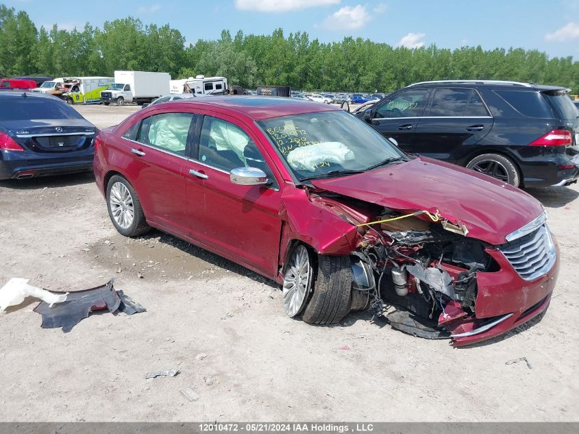 2012 Chrysler 200 VIN: 1C3CCBCG2CN245323 Lot: 12010472