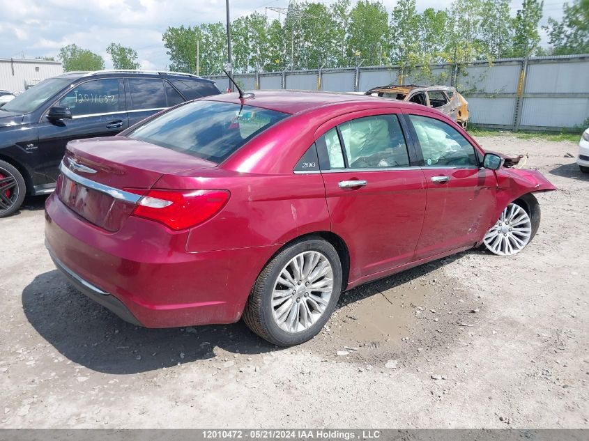 2012 Chrysler 200 VIN: 1C3CCBCG2CN245323 Lot: 12010472