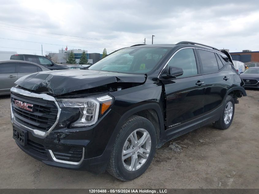 2022 GMC Terrain Sle VIN: 3GKALTEV3NL253765 Lot: 12010488
