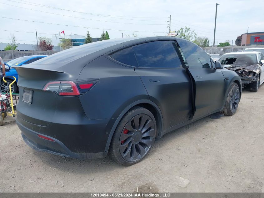 2021 Tesla Model Y VIN: 5YJYGDEF1MF209869 Lot: 12010494