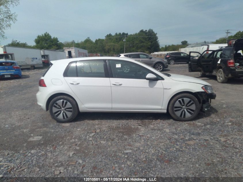 2016 Volkswagen E-Golf Se VIN: WVWKP7AU1GW916594 Lot: 12010501