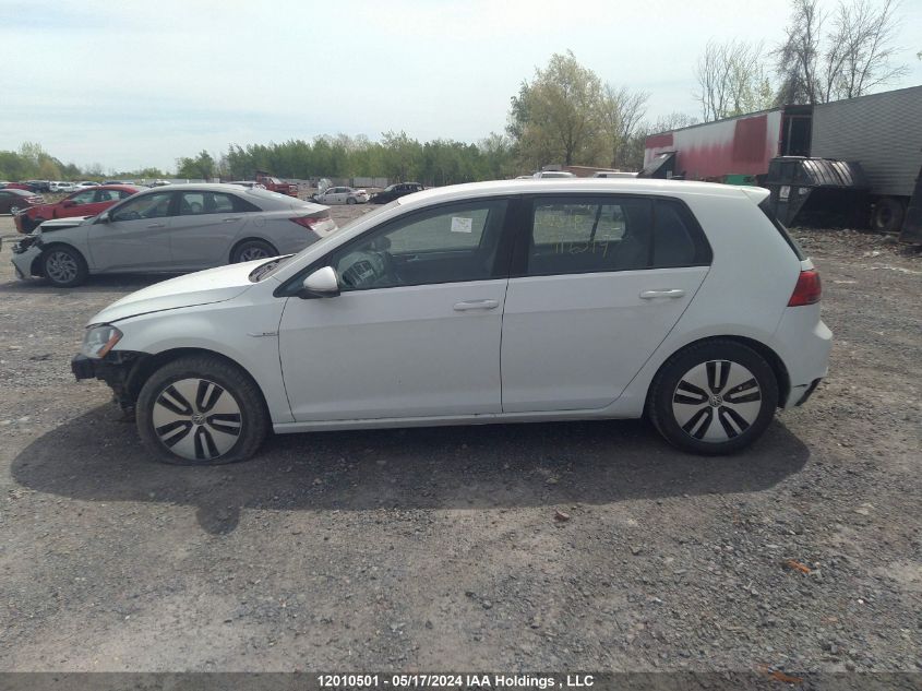 2016 Volkswagen E-Golf Se VIN: WVWKP7AU1GW916594 Lot: 12010501