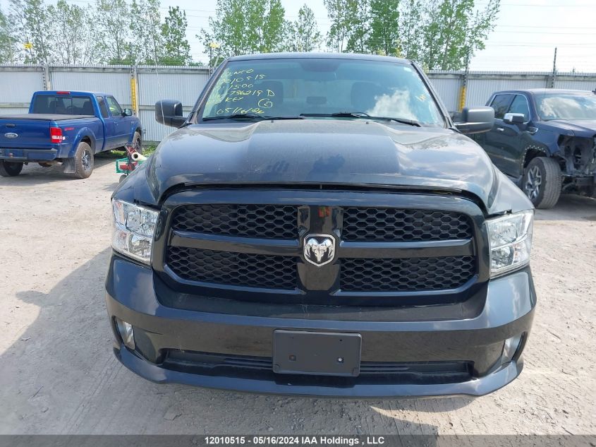 2017 Ram 1500 St VIN: 1C6RR7FT5HS736219 Lot: 12010515