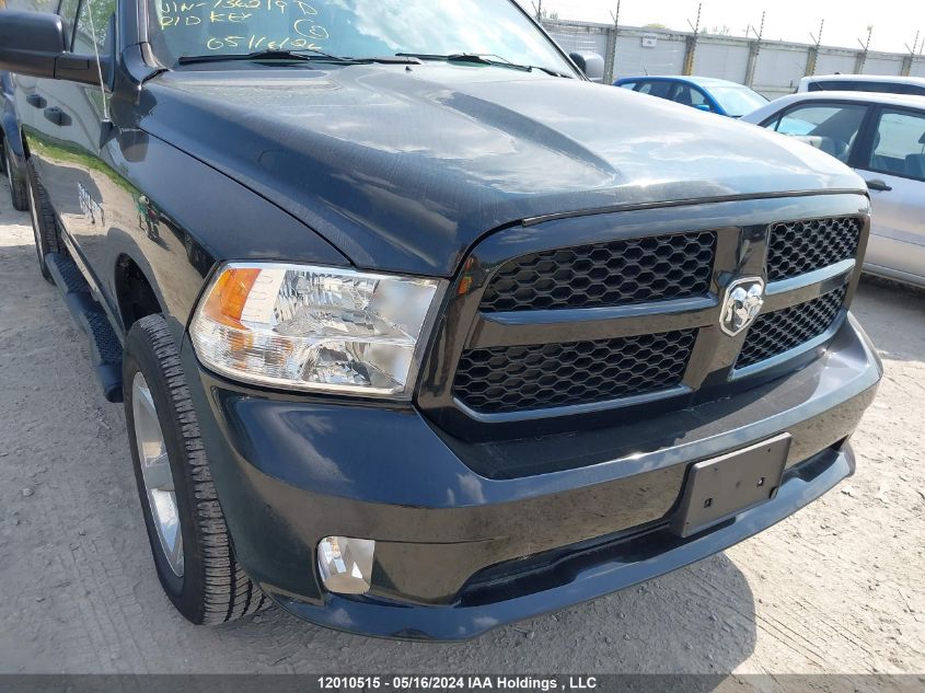 2017 Ram 1500 St VIN: 1C6RR7FT5HS736219 Lot: 12010515