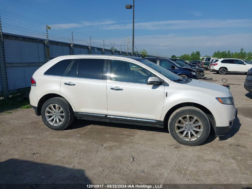 2013 Lincoln Mkx VIN: 2LMDJ8JK7DBL36665 Lot: 12010517