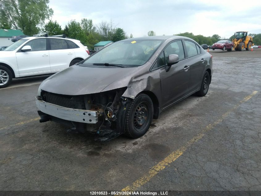 2012 Honda Civic Lx VIN: 2HGFB2F40CH061148 Lot: 12010523