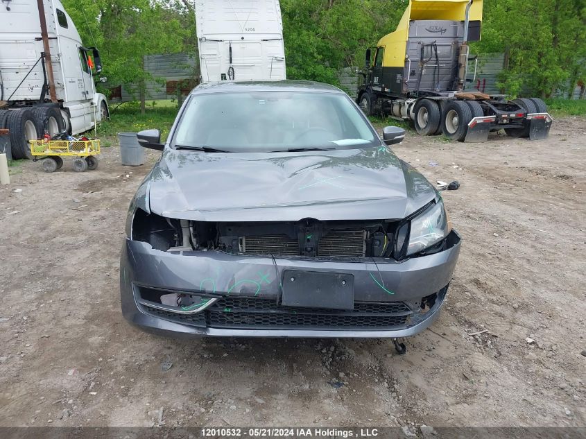 2015 Volkswagen Passat Se VIN: 1VWBV7A38FC050628 Lot: 12010532