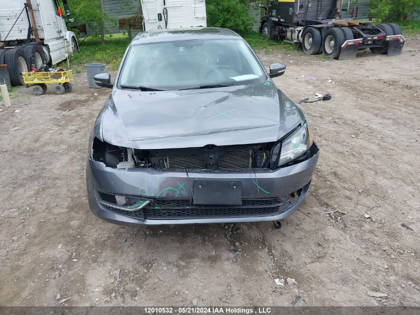 2015 Volkswagen Passat Se VIN: 1VWBV7A38FC050628 Lot: 12010532