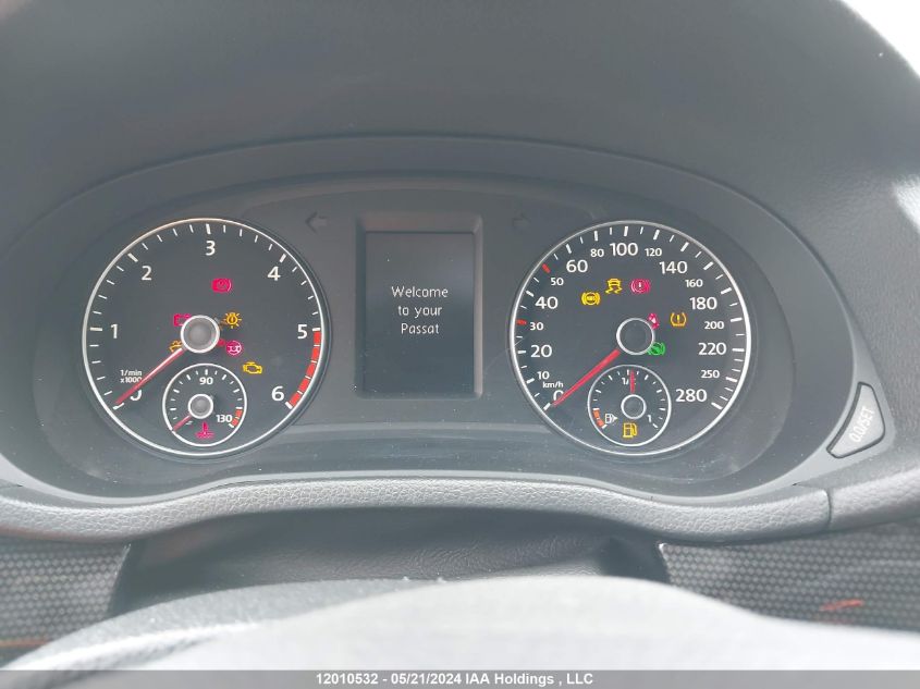 2015 Volkswagen Passat Se VIN: 1VWBV7A38FC050628 Lot: 12010532