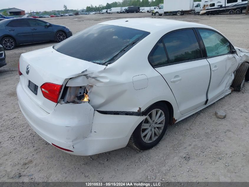 2011 Volkswagen Jetta Sedan VIN: 3VWDK7AJ6BM040348 Lot: 12010533