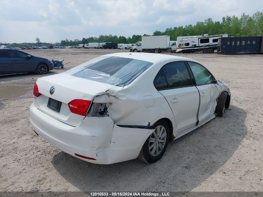 2011 Volkswagen Jetta Sedan VIN: 3VWDK7AJ6BM040348 Lot: 12010533