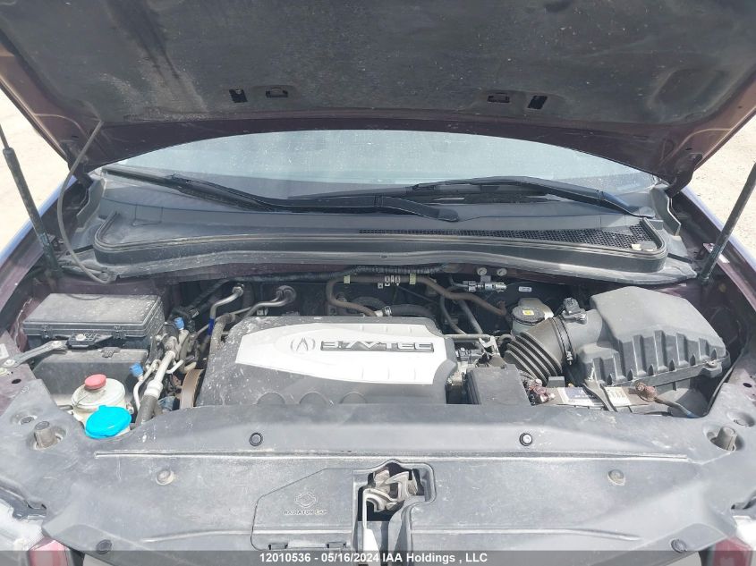 2007 Acura Mdx VIN: 2HNYD28577H001780 Lot: 12010536