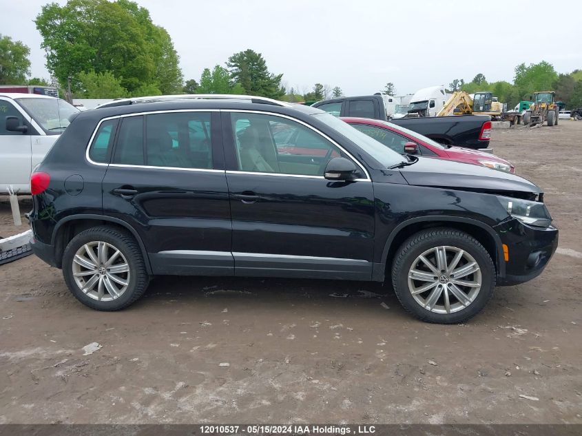 2012 Volkswagen Tiguan S/Se/Sel VIN: WVGBV7AX0CW531890 Lot: 12010537