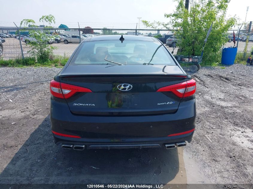 2015 Hyundai Sonata Sport/Limited VIN: 5NPE34AB3FH080863 Lot: 12010546