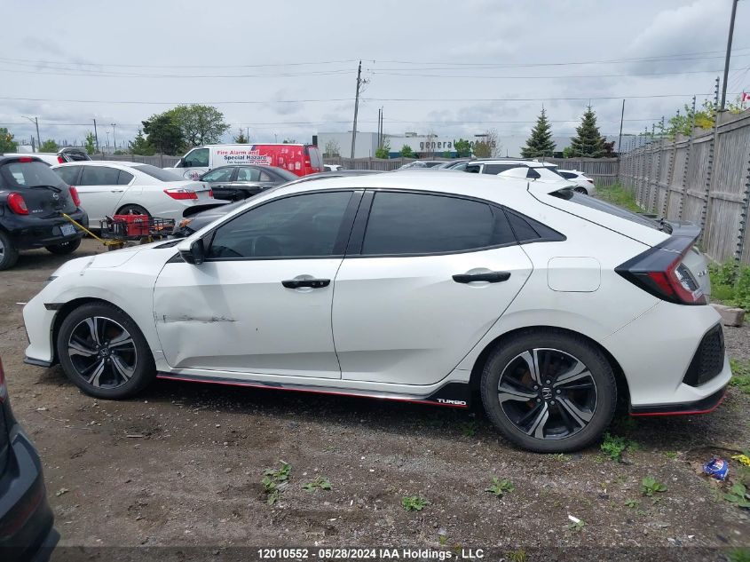 2018 Honda Civic Sport Touring VIN: SHHFK7H93JU303212 Lot: 12010552