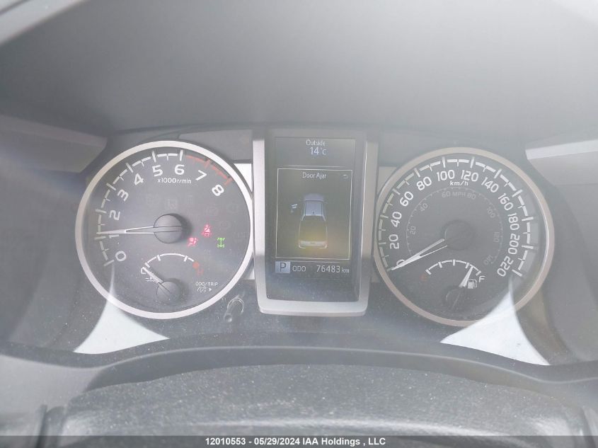 2019 Toyota Tacoma VIN: 5TFDZ5BN5KX046236 Lot: 12010553