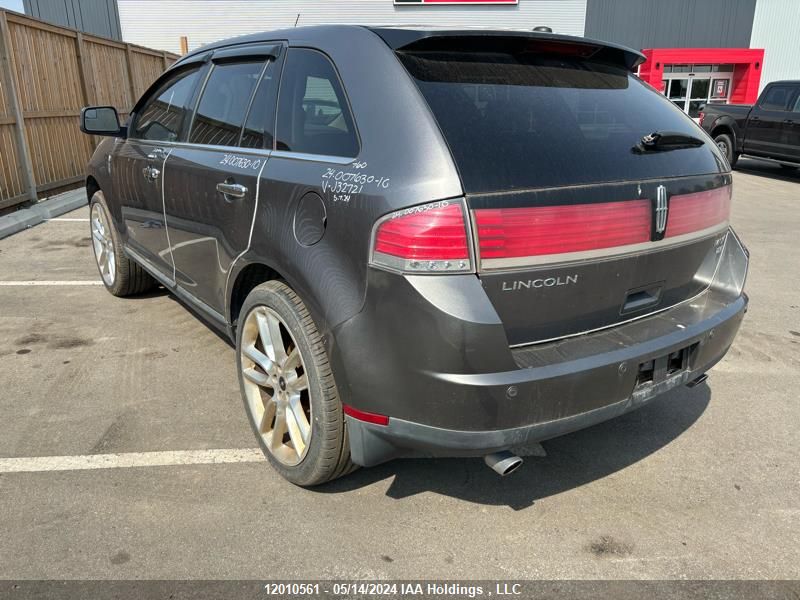 2010 Lincoln Mkx VIN: 2LMDJ8JC6ABJ32721 Lot: 12010561