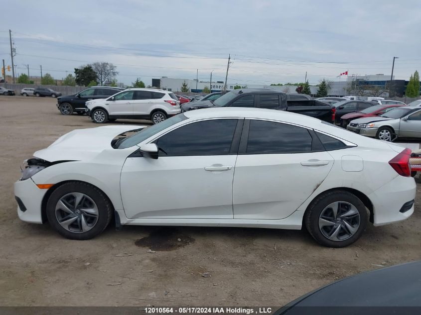 2018 Honda Civic Lx VIN: 2HGFC2F55JH018914 Lot: 12010564