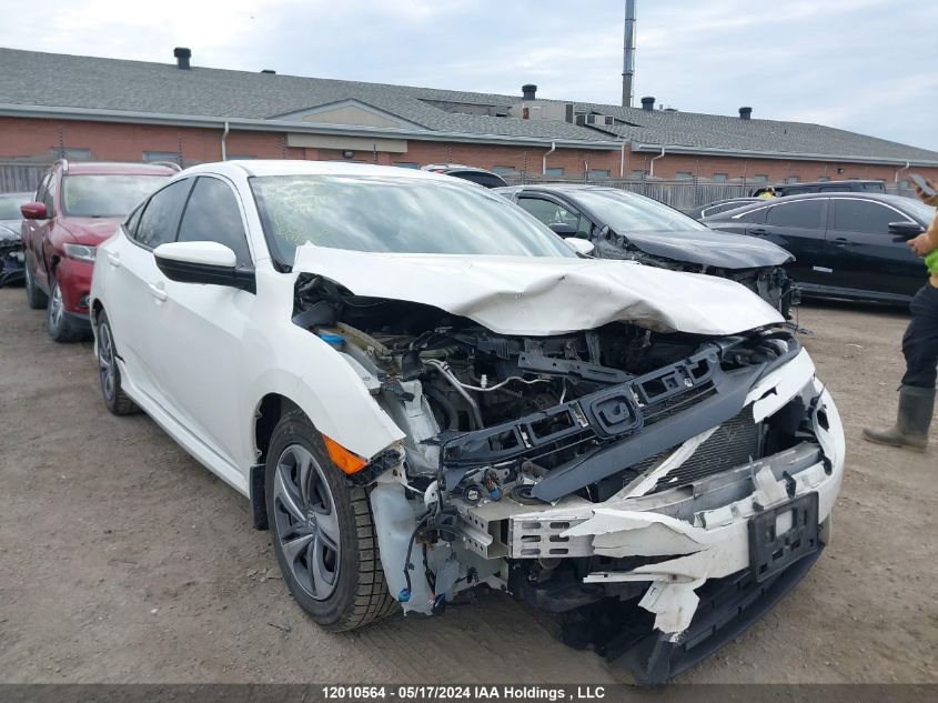 2018 Honda Civic Lx VIN: 2HGFC2F55JH018914 Lot: 12010564