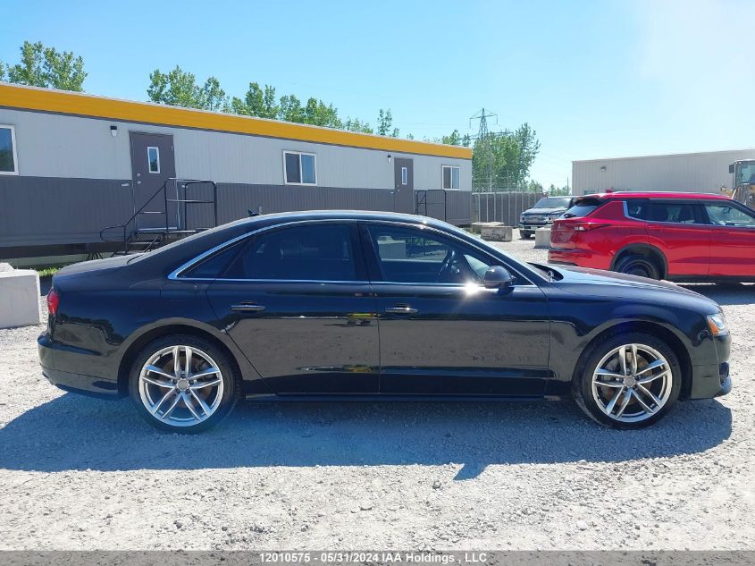 2017 Audi A8 VIN: WAUK3AFD9HN000378 Lot: 12010575