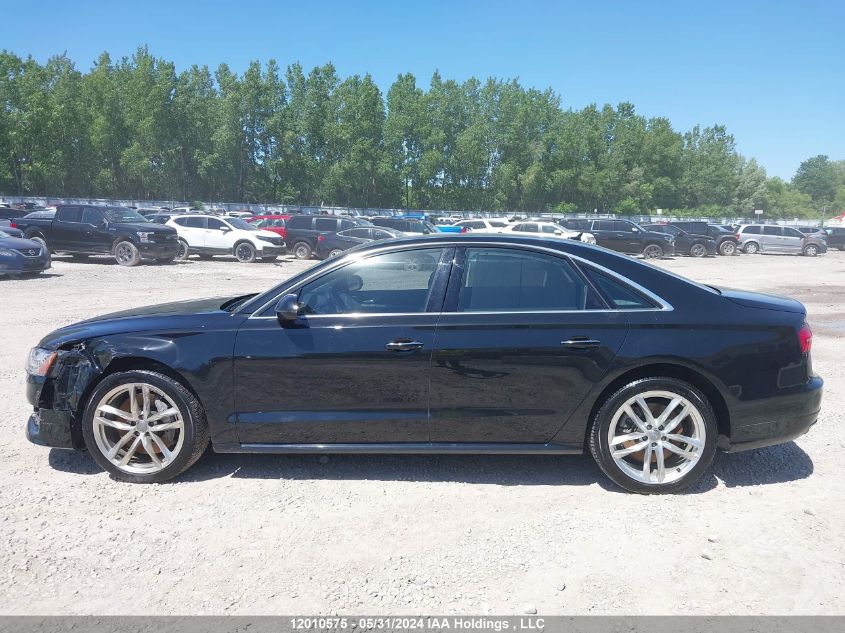 2017 Audi A8 VIN: WAUK3AFD9HN000378 Lot: 12010575