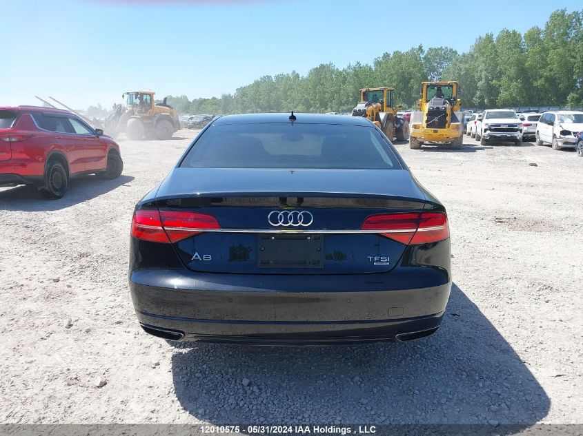 2017 Audi A8 VIN: WAUK3AFD9HN000378 Lot: 12010575