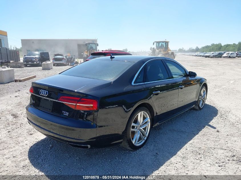 2017 Audi A8 VIN: WAUK3AFD9HN000378 Lot: 12010575