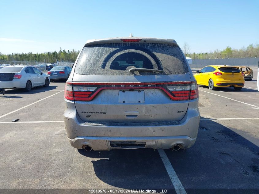2019 Dodge Durango Gt VIN: 1C4RDJDG0KC708033 Lot: 12010576