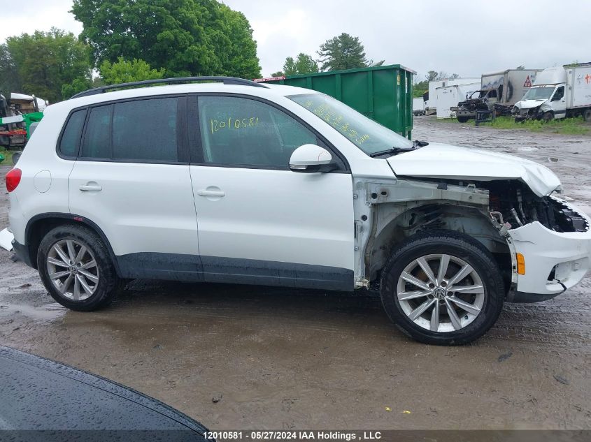 2014 Volkswagen Tiguan VIN: WVGJV3AX5EW607174 Lot: 12010581