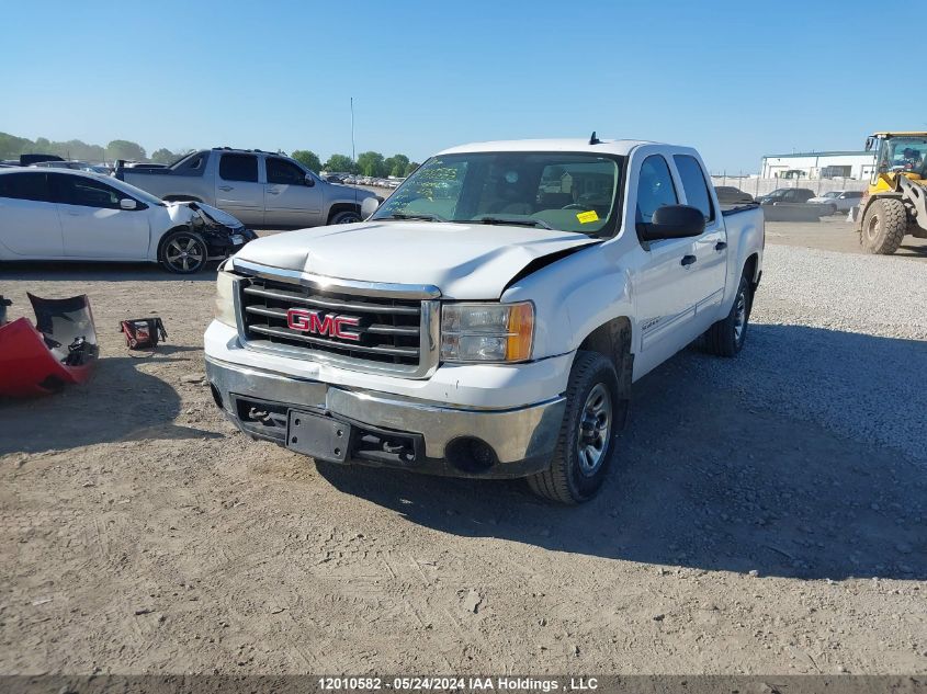 2010 GMC Sierra K1500 Sl VIN: 3GTRKUEA1AG216222 Lot: 12010582