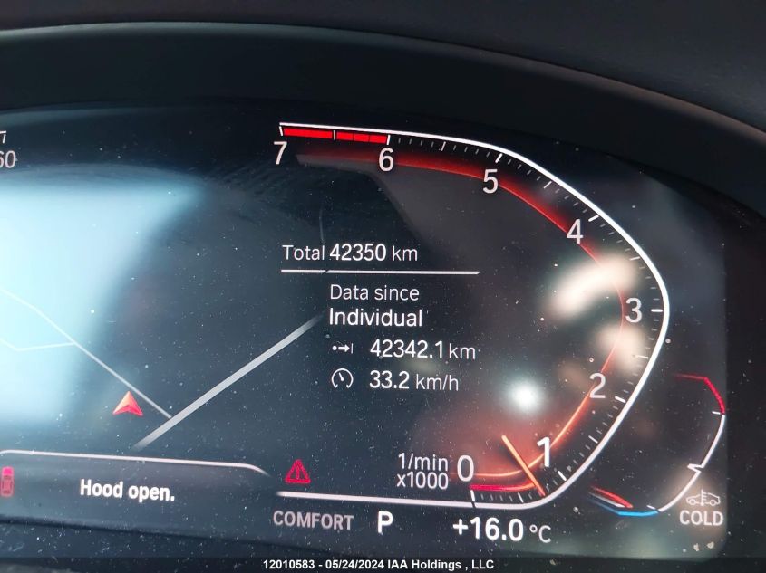 2022 BMW X3 VIN: 5UX53DP05N9J85366 Lot: 12010583