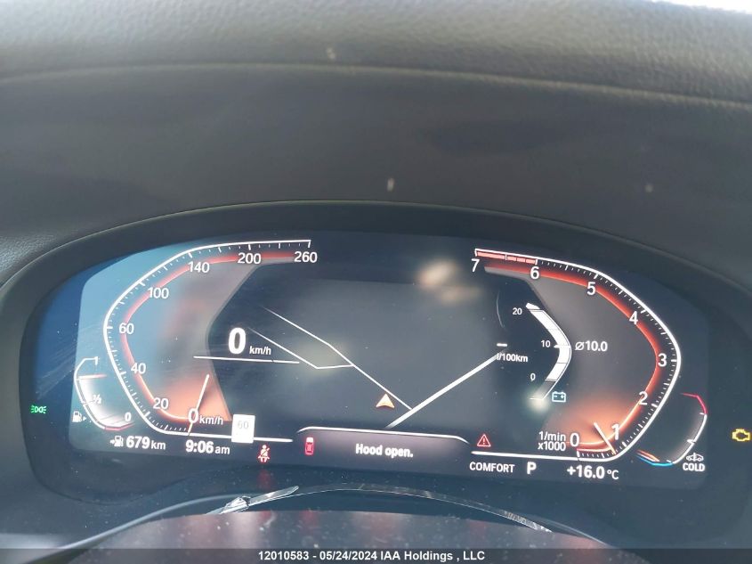 2022 BMW X3 VIN: 5UX53DP05N9J85366 Lot: 12010583