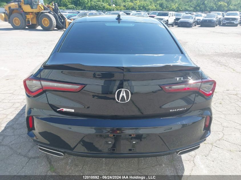 2021 Acura Tlx VIN: 19UUB6F55MA801283 Lot: 12010592